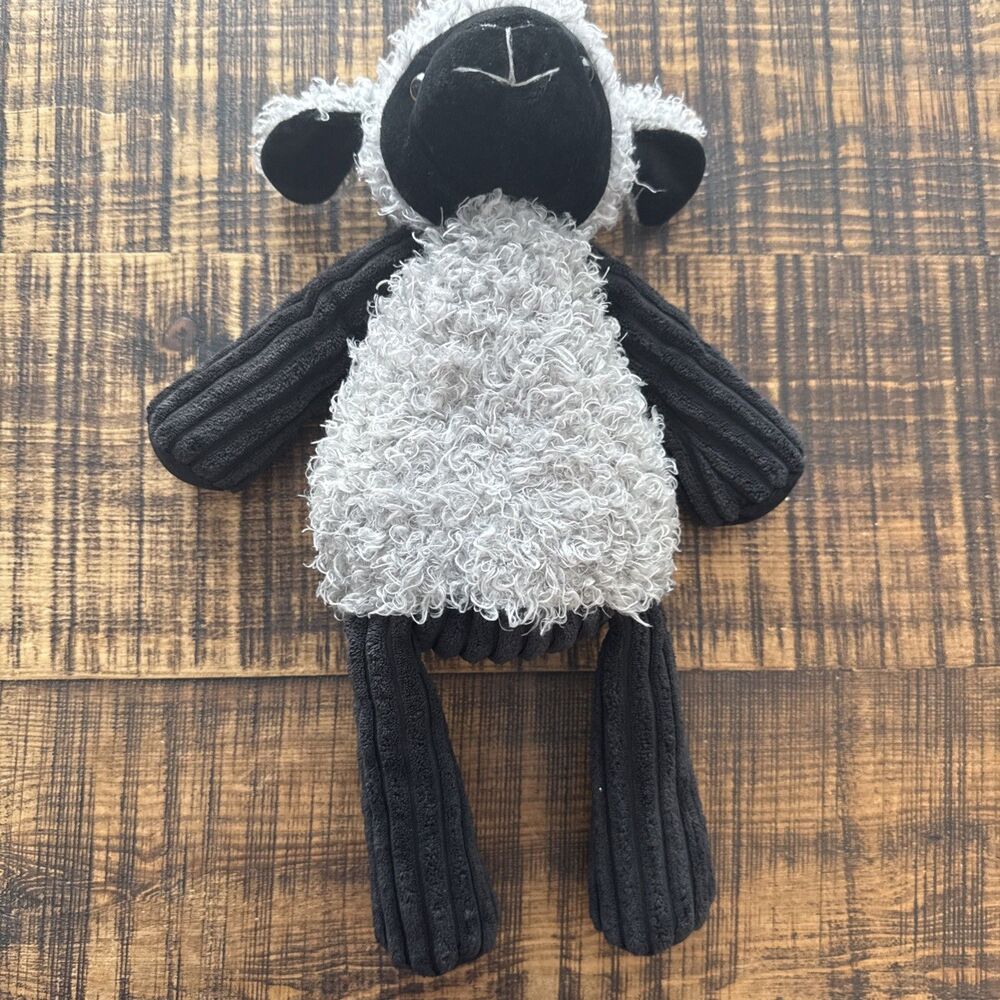 Scentsy Buddy LULU the Lamb 15" Sheep Black Gray Retired Plush
